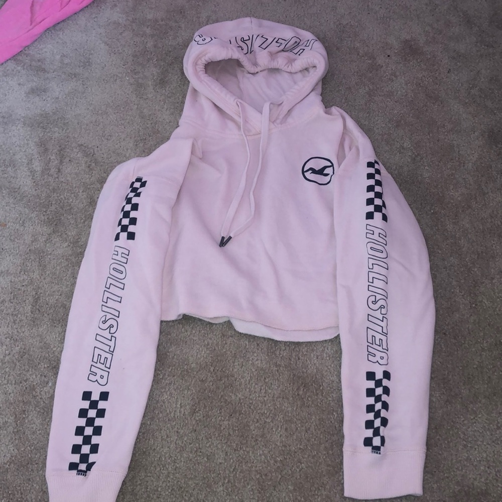 Hollister cropped sweatshirt